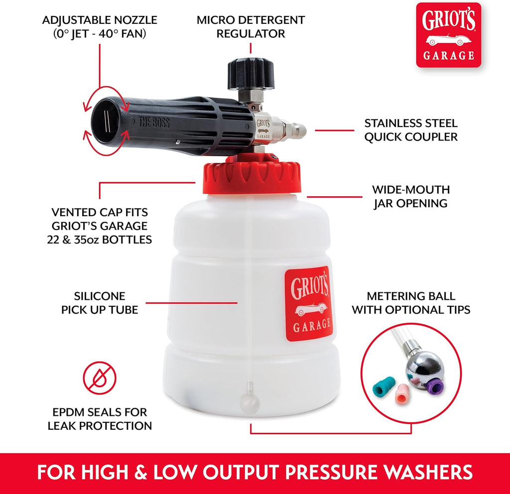 Griot's Garage - The Boss Foam Cannon
