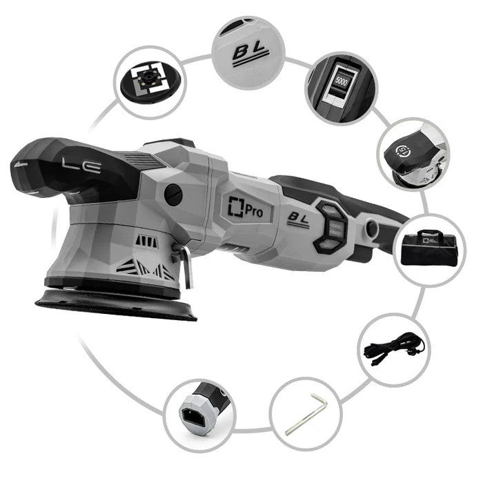 Liquid Elements - T4500 Pro Corded 15mm 5" Polisher