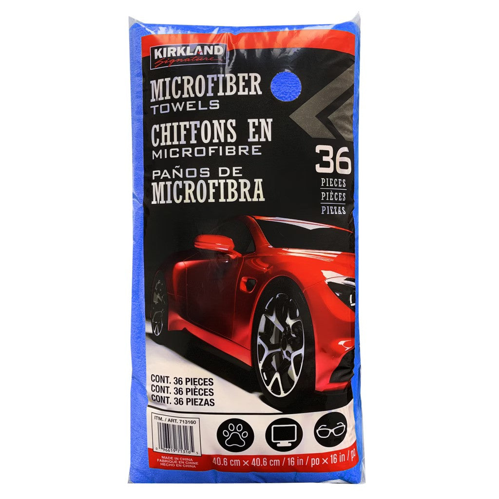 FineDetailing Supplies - Kirkland Microfiber (36 Pack)
