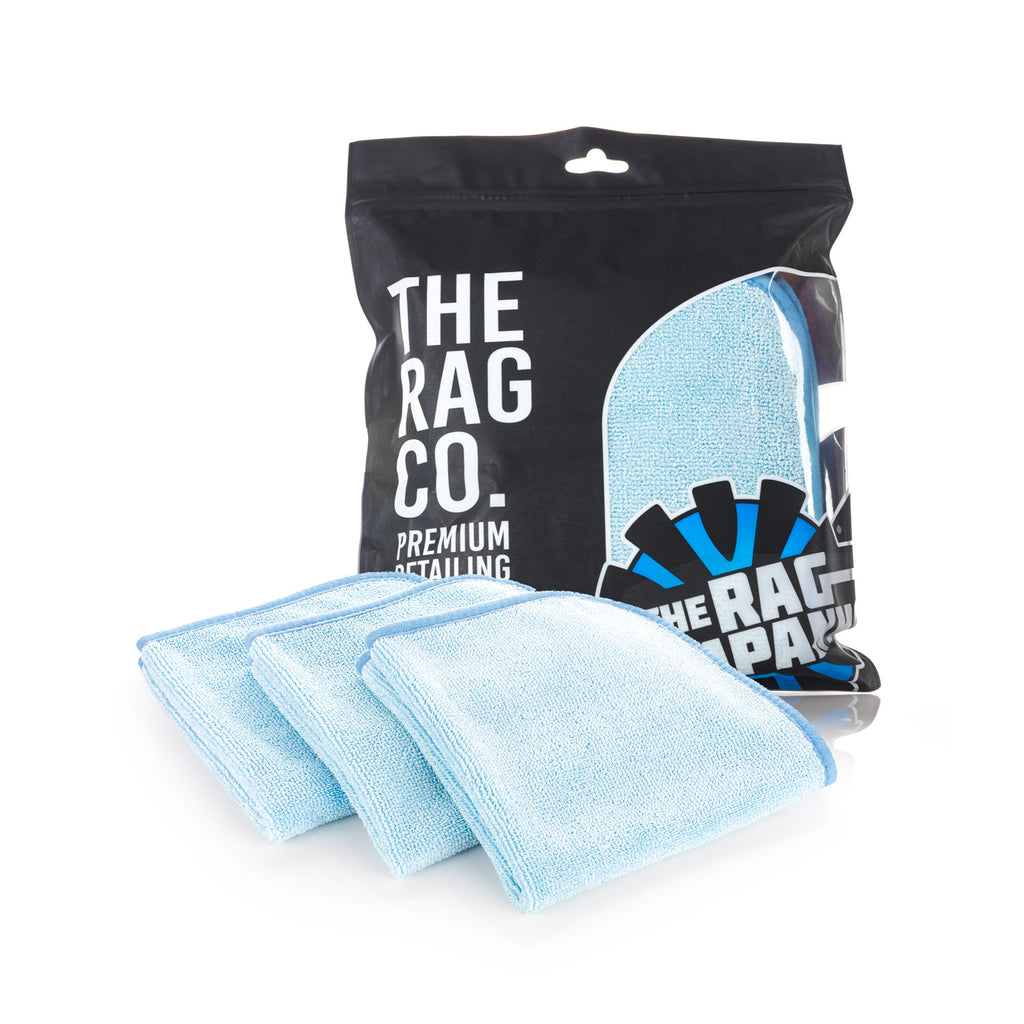 The Rag Company - Premium FTW Microfiber Cleaning Towels for Glass, Windows, Mirrors, Polished Surfaces