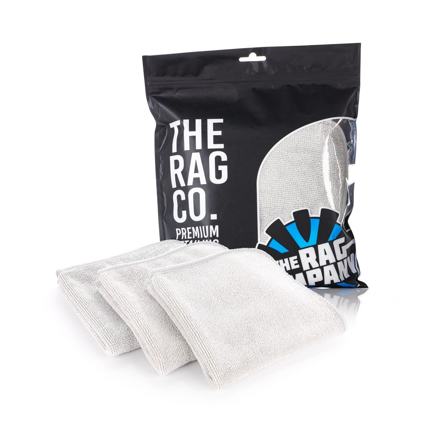 The Rag Company - Premium FTW Microfiber Cleaning Towels for Glass, Windows, Mirrors, Polished Surfaces