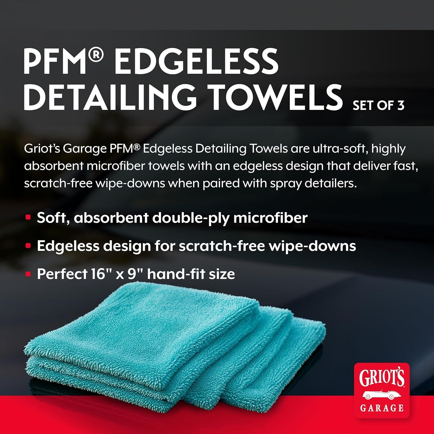 Griot's Garage - PFM Edgeless Detailing Towels
