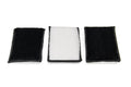 Autofiber - Scrub Ninja - Interior Scrub Sponge (5in. x 3in.) Black/Gray (3 Pack)